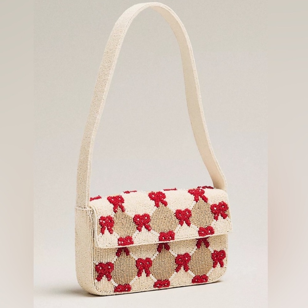 NWT - Anthropologie Fiona Beaded Bag